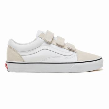 Vans Old Skool V - Miesten Tennarit - Valkoinen